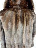 Stranded Natural Ranch Mink Coat by Arctic Furs