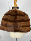 Natural Demi-Buff Mink Stole With Fingers