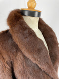 Brown Dyed Marmot Jacket