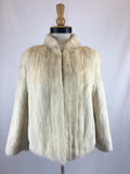 Stranded Natural Pearl Mink Jacket