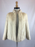 Stranded Natural Pearl Mink Jacket