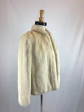 Stranded Natural Pearl Mink Jacket