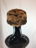 Titian Dyed Mottled Rabbit Hat