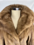 Fully Stranded Natural Autumn Haze Mink Coat by Peter Dimiropoulos