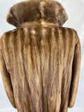 Fully Stranded Natural Demi-buff Mink Coat By Marcus Of London