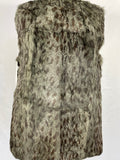 Green Dyed Rabbit, Cat Printed Vest