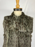 Green Dyed Rabbit, Cat Printed Vest