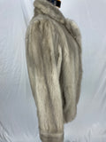 Stranded EMBA Sapphire Mink Jacket By Linda Black
