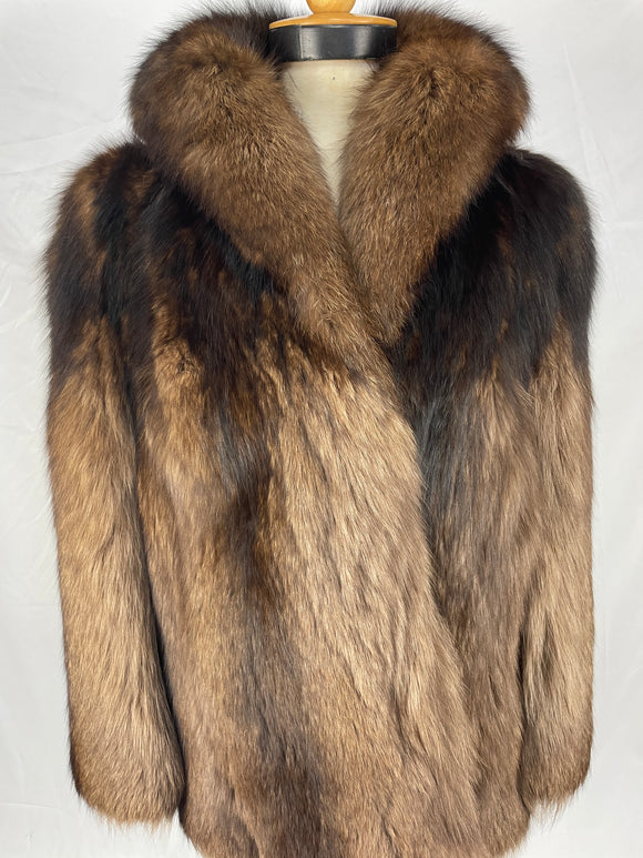 Fisher Dyed Scandinavian Blue Jacket by Stephen Dattner