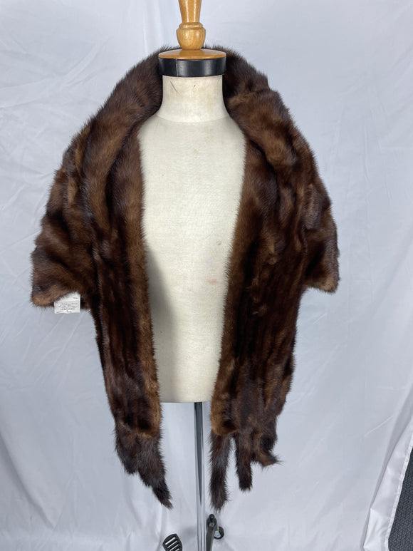 Stranded Natural Demi-Buff Mink Stole