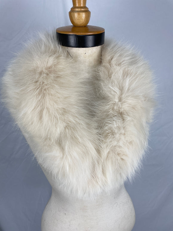 Vintage Champange Dyed Arctic Fox Collar