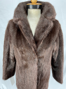 Mocha Dyed Russian Marmot Jacket