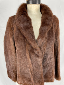 Brown Dyed Marmot Jacket