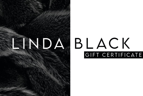 Linda Black Gift Certificate